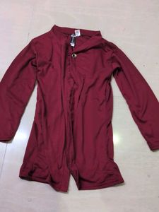 Maroon Shrug