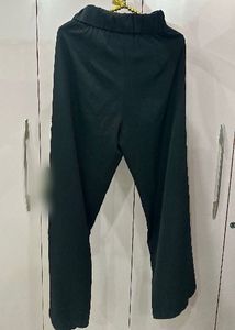 Stylish Black Pants with Red Trim
