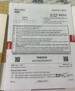 CBSE Class 12 Accountancy Sample Papers 2025-26