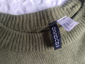 Olive Green Knit Sweater
