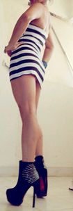 strapless Body con tube dresses by Express