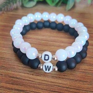 Couple Matching Bracelets With Initial 🫰❤️