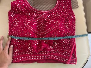 Pink Sequins Lehenga Choli