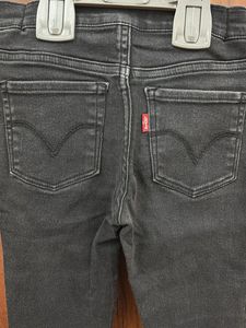 Kids Grey Denim Jeans