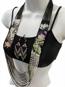 💎✨ Beautiful Handmade Beaded Necklace Set ✨💎