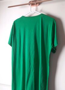Fluroscent Green Active Sports Brand T shirt