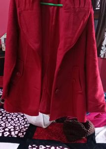 Red Colour Coat