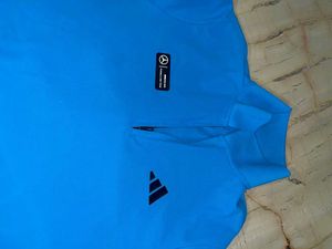Adidas Polo T-Shirt | size- M Blue👕