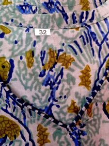 Bohemian Print kids 6 years Cotton suit with Duppa