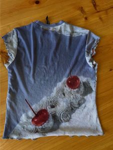 Unique Cake Graphic Top