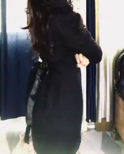 Classic Black V-Neck Dress