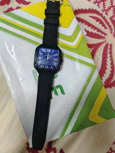 Stylish Blue Dial Watch