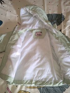 Light Green Puffer Jacket