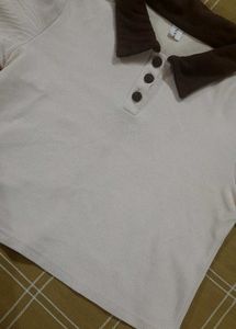 Classic Brown Polo- The Aesthetic Vibe Collection