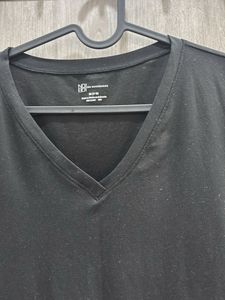 Classic Black V-Neck T-Shirt