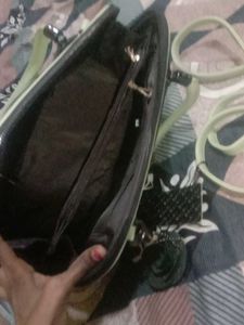 new  pista green 2 in 1 sling bag