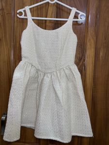 korean tweed dress, free delivery
