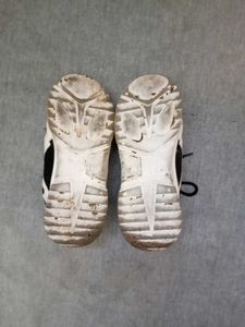 Stylish White and Black Sneakers