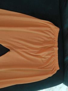 Orange Ethnic Leggings