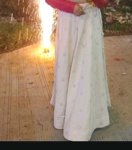 Elegant Embellished Skirt