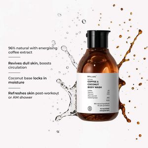 Brillare Coffee &amp; Coconut Body Wash
