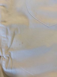 White Cotton Pants From AND