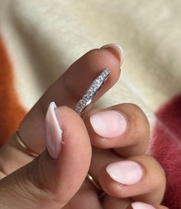 Elegant Diamond Band Ring US size 5