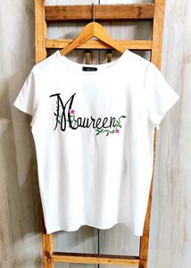 Maureen Floral Graphic Tee Size-36