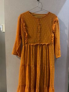 Mustard Yellow Dress