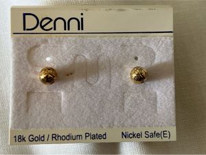 Denny 18k Gold Plated Earrings