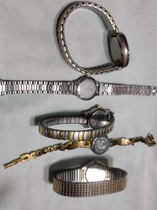 Lot of 5 Women's Fashion non working Watches