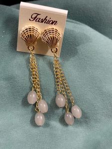 Chic Seashell Dangle Earrings 2 pairs koi b