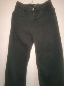H&amp;M Dark Wash Wide-Leg Jeans