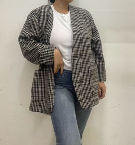 🌈Vintage Check Blazer 🩷