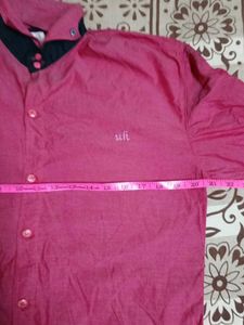 Men's Pink Casual Shirt