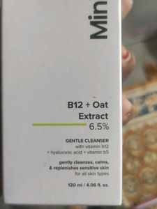 Minimalist Gentle Cleanser B12 + Oat