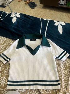 White crop top New