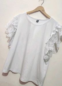 White Top For Girl Or Woman 42 Bust.