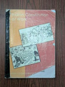 Indian Constitution at Work ( for class XI)