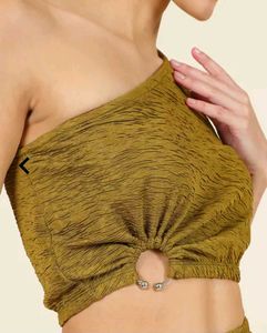 Stylish One-Shoulder top with skirt