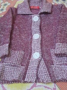 Almost New Cozy Knit woollen Cardigan