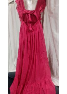 FREE SHIPPING📦Sassfras Pink Maxi Dress