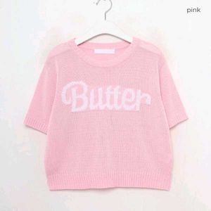 Pink 'Butter' Knit sweater cum top