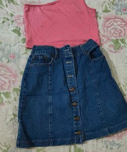 skirt & top 💗