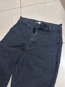 Classic Black Denim Jeans