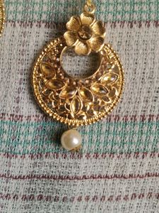 Gold-tone Indian Jewelry Set