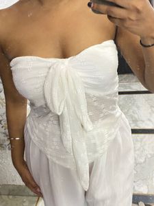 White Tube top