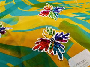 🇳🇿💫🎀Vibrant Yellow Floral Print Saree