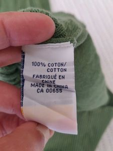Green Knitted Tank Top