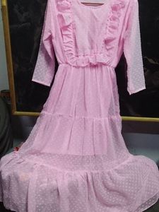 Girls Georgette Frock